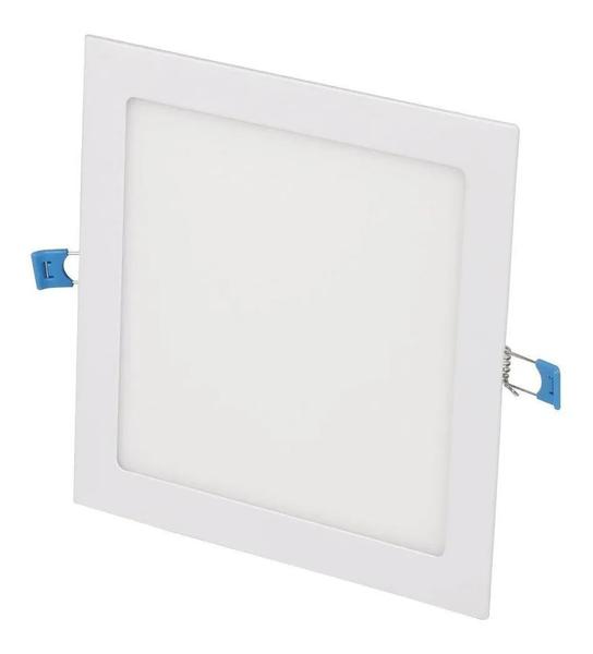 Imagem de Plafon Led Quadrado Painel Embutir Luminaria 18w 6500K