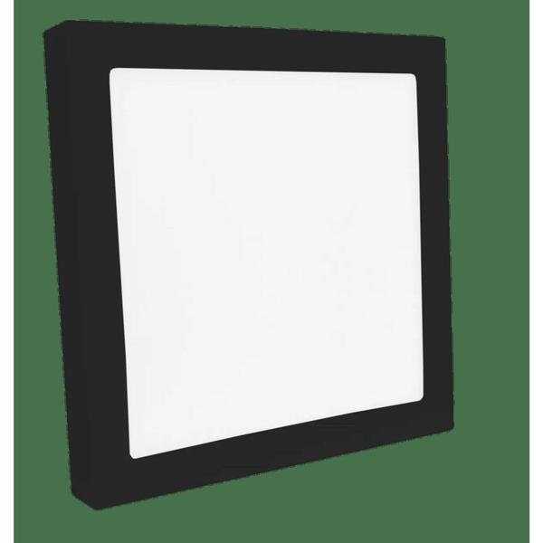 Imagem de Plafon Led Quadrado Sobrepor 22 X 22cm 3000K Biv.20W 1220Lms PT SE-240.1616 - Save Energy