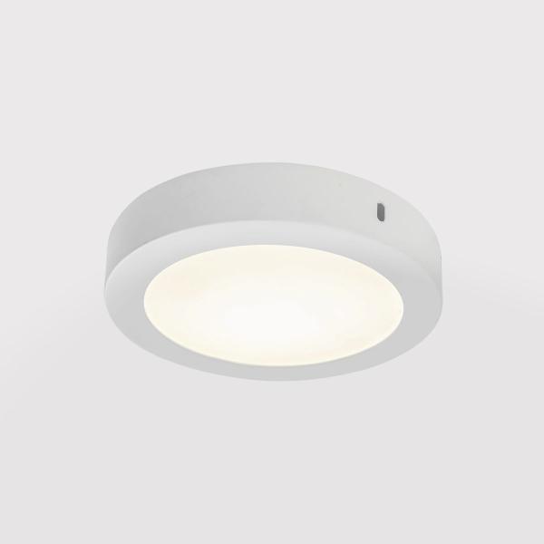 Imagem de Plafon Led Sobrepor Aluminio Branco 12w 17cm Yamamura