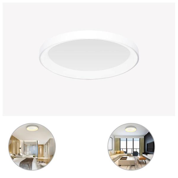 Imagem de Plafon Luminária Round Led Moderno Redondo 3000k 36w Opus