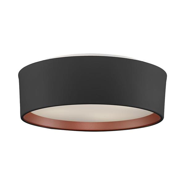 Imagem de Plafon Newline Circle Sn10153 E27 Bivolt Preto/Cobre