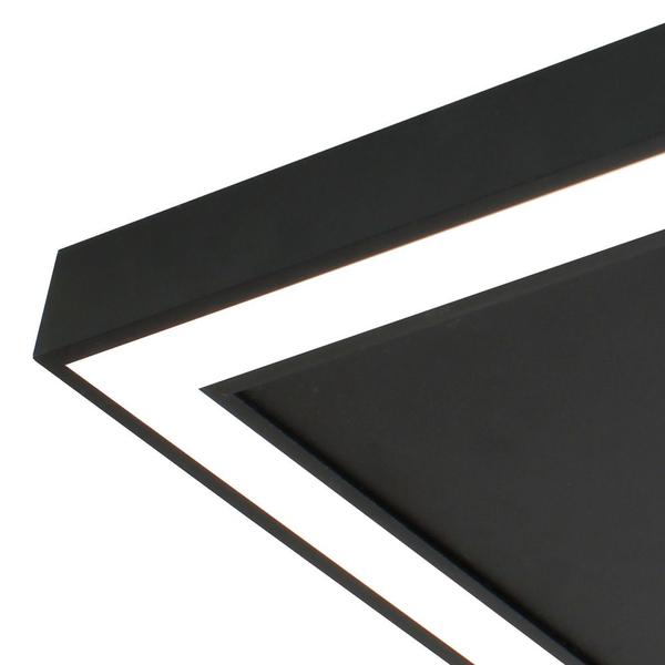 Imagem de Plafon Newline Fit Edge Pl0124 32W 62Cm Bivolt Preto 4000K Luz Neutra