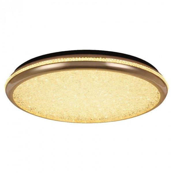 Imagem de Plafon Nordecor Zova 2745 58CM 50W 3000K Dourado Led Bivolt