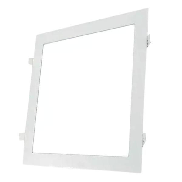 Imagem de Plafon Painel Led 18w Embutir Quadrado Slim Branco Frio