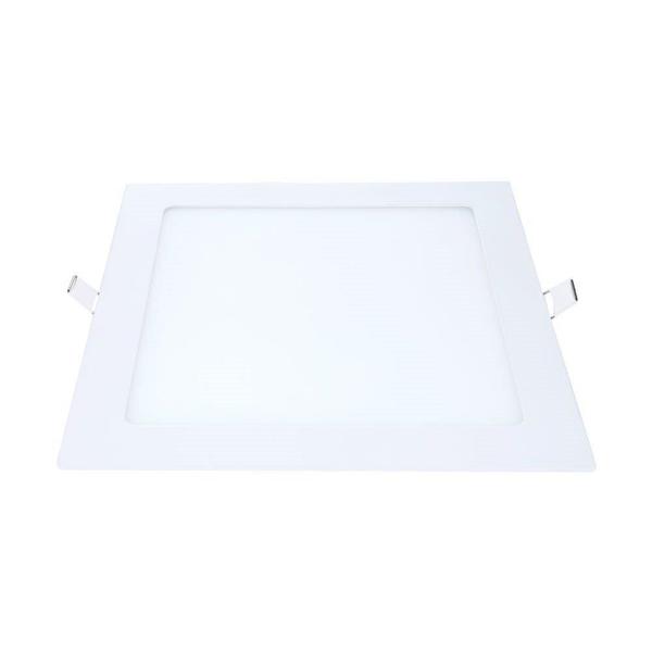 Imagem de Plafon painel led 22cm avant quadrado embutir 18w 3k 1260lms