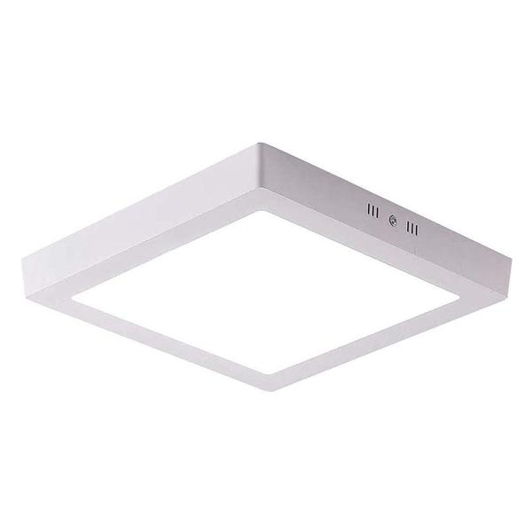 Imagem de Plafon Painel Led Luminária Downlight 25W Sobrepor Quadrado