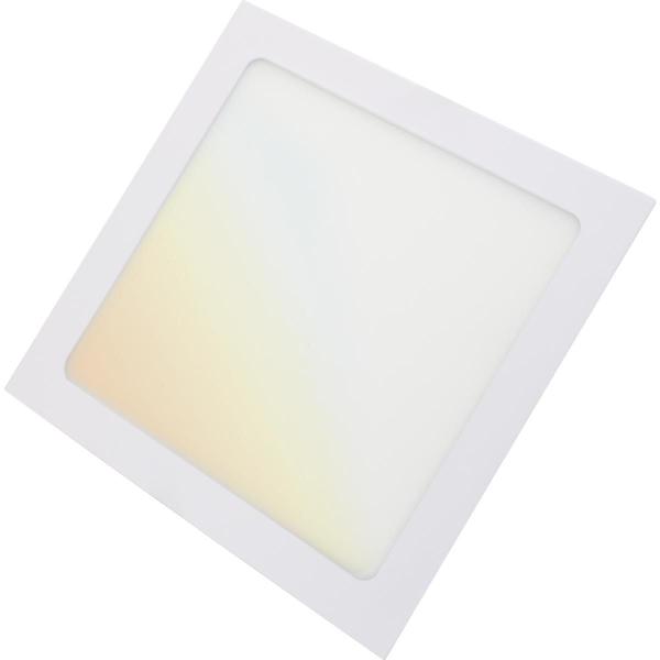 Imagem de Plafon Quadrado de Embutir Tramontina Smart Led 1300 lm 18 W