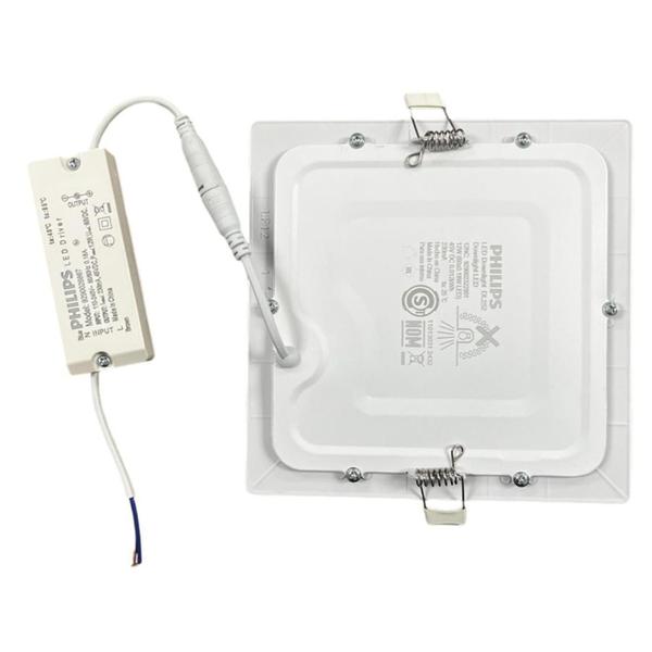 Imagem de Plafon Quadrado Embutir 12w Philips Branco Neutro 4000K