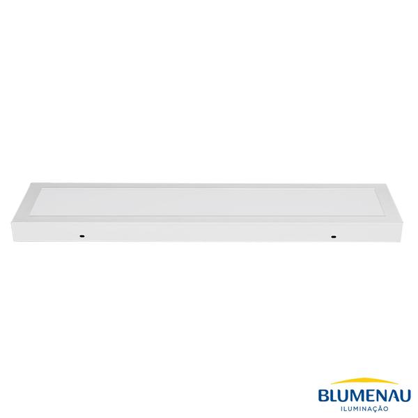 Imagem de Plafon Retangular Sobrepor 15x60cm 20w Branco Frio 6500K