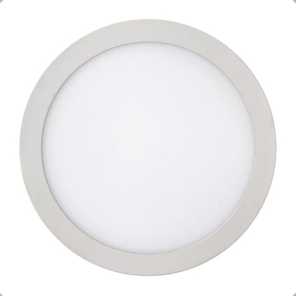 Imagem de Plafon Sobrepor Led Economax Redondo 18w 6000k Kian