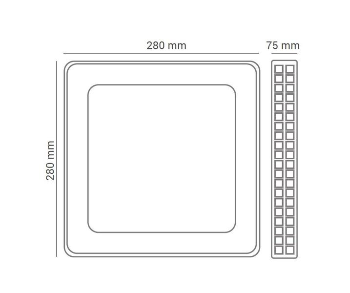 Imagem de Plafon Sobrepor LED Gemini