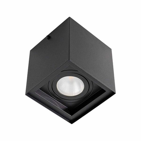 Imagem de Plafon Spot Sobrepor Teto Box Preto P/ PAR20 Starlumen ST2755