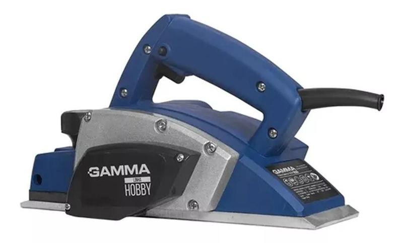 Imagem de Plaina Elétrica Manual Gamma 560w Hobby Gh1201 82mm 127v Azul