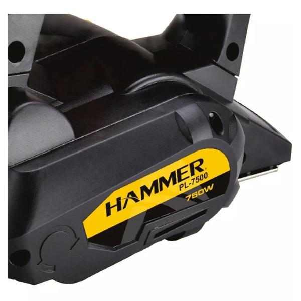 Imagem de Plaina Elétrica Rolamentada Industrial 750w 220v Hammer 