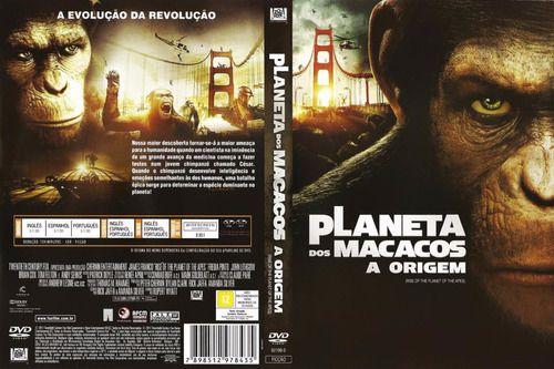 Imagem de planeta dos macacos 1 2 3 4 dvd original lacrado