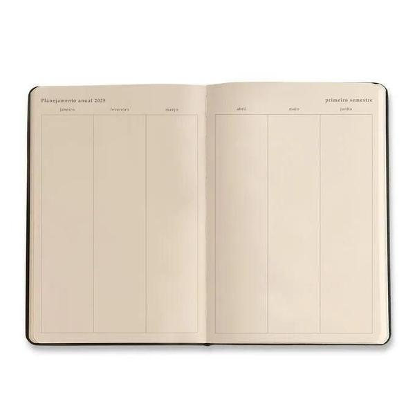 Imagem de Planner 2025 - Cícero - Astral Semanal 14X21 Maré Off White