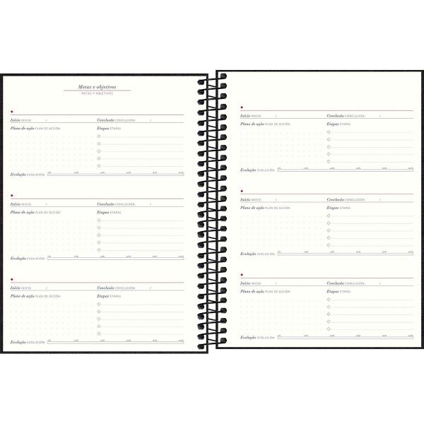 Imagem de Planner 2025 Tilibra cambridge 177x240mm com 80 folhas