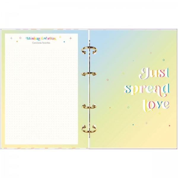 Imagem de Planner argolado 2023 happy 177mm x 240 mm