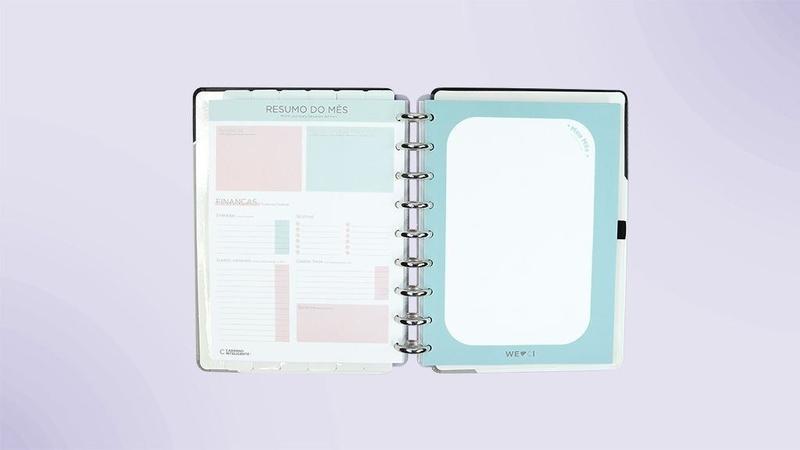 Imagem de Planner Caderno Inteligente- Médio- Grey Glam