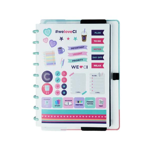 Imagem de Planner Ci Acqua Glam Médio Caderno Inteligente