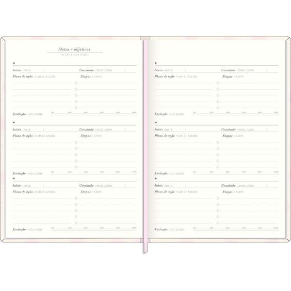 Imagem de Planner Costurado 14,5 x 20,5 cm Soho 90 G 2025 Tilibra 4930