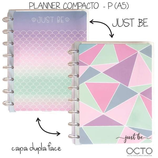 Imagem de Planner de Discos OCTO COMPACTO A5 - JUST BE