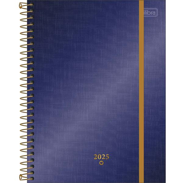 Imagem de Planner Espiral 17,7 x 24 cm West Village Metalizado 2025 Tilibra 4309