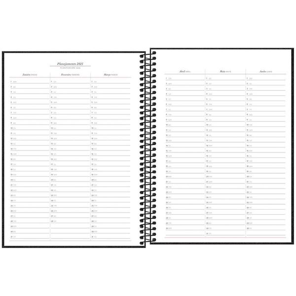 Imagem de Planner Espiral Executivo Cambridge 2025 M9 20 x 27,5cm TILIBRA