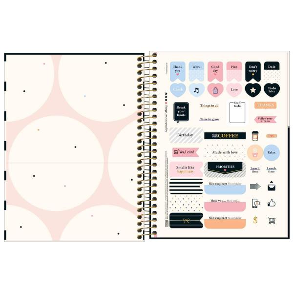 Imagem de Planner Espiral West Village 2024 80 Folhas Capa 1 - Tilibra