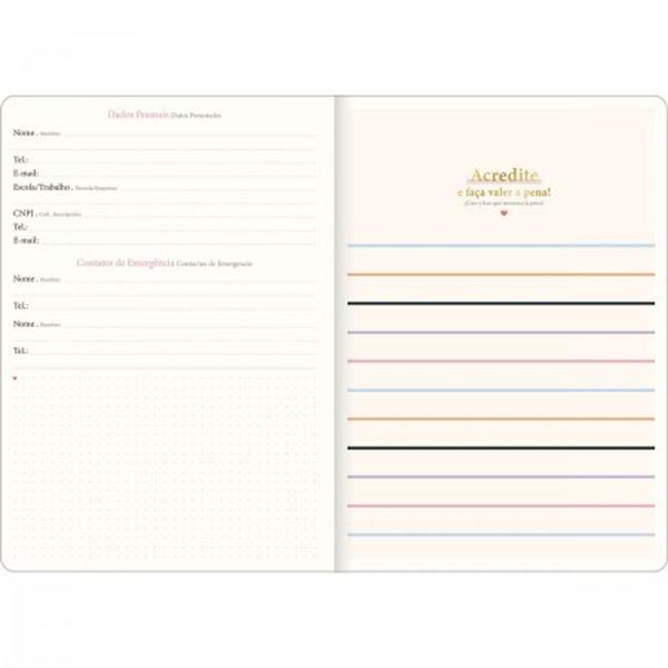 Imagem de Planner Grampeado 17,8 x 25,4 cm West Village 90 G 2024