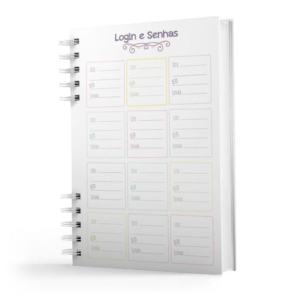 Imagem de Planner Mensal 2024 Nisti Print 15x21 cm - Branco