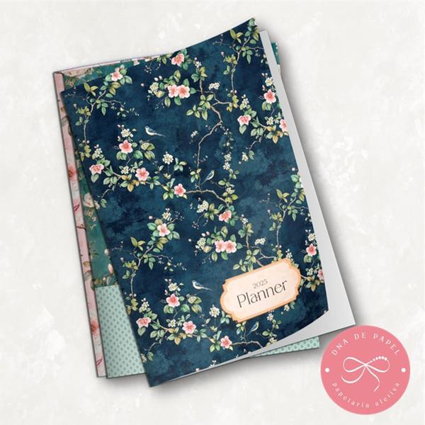 Imagem de Planner Mensal Brochura 2025 10x15cm 36 Páginas - Produto Artesanal