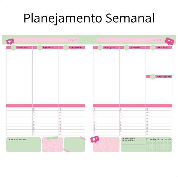 Imagem de Planner Permanente Agenda Anual Caderno Capa Dura Espiral Laranja