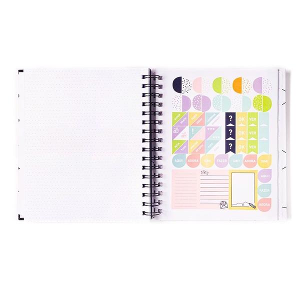 Imagem de Planner Permanente Cores Sonhos e Planos Focus Day