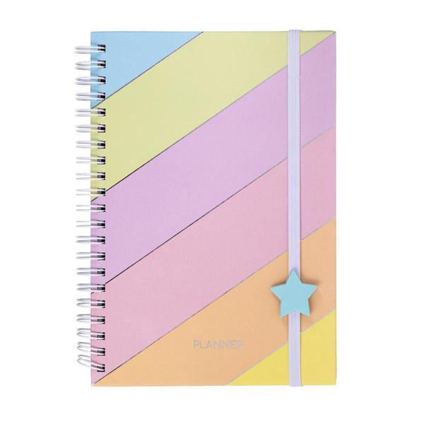 Imagem de Planner Permanente Espiral Capa Dura 18x13Cm 80 Folhas BRW