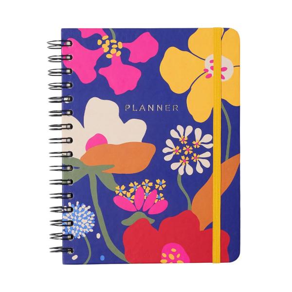 Imagem de Planner Permanente Wire-o Cicero A5 Aromas Azul 100 Folhas