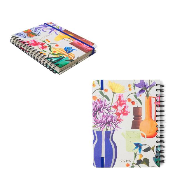 Imagem de Planner Permanente Wire-o Cicero A5 Maré Off White 100 Folhas