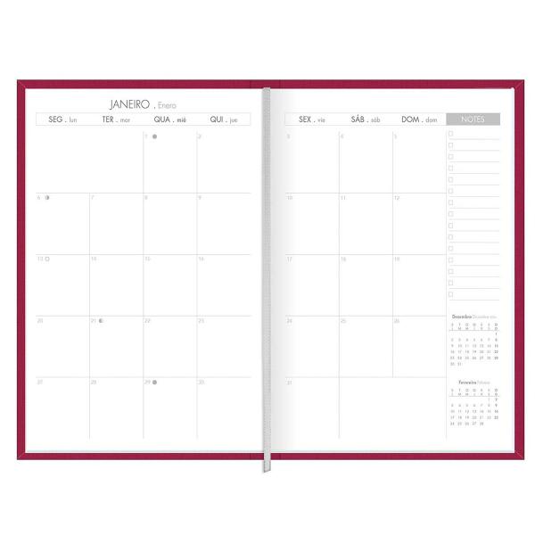Planner semanal 2025 Costurado 80 folhas Lume M5 Tilibra Imagem de Planner semanal 2025 Costurado 80 folhas Lume M5 Tilibra