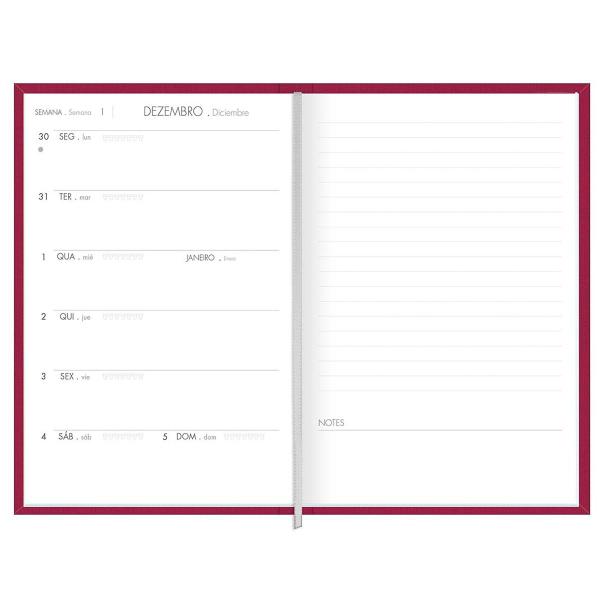 Planner semanal 2025 Costurado 80 folhas Lume M5 Tilibra Imagem de Planner semanal 2025 Costurado 80 folhas Lume M5 Tilibra