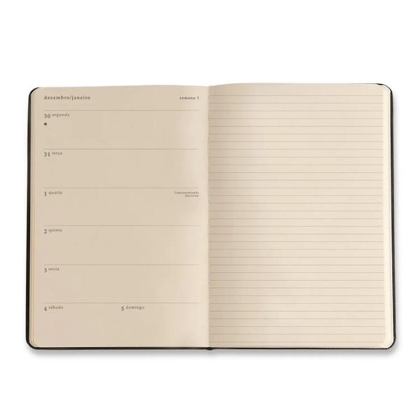 Imagem de Planner Semanal Anotacoes Cicero 2025 Atelie Off White 14x21