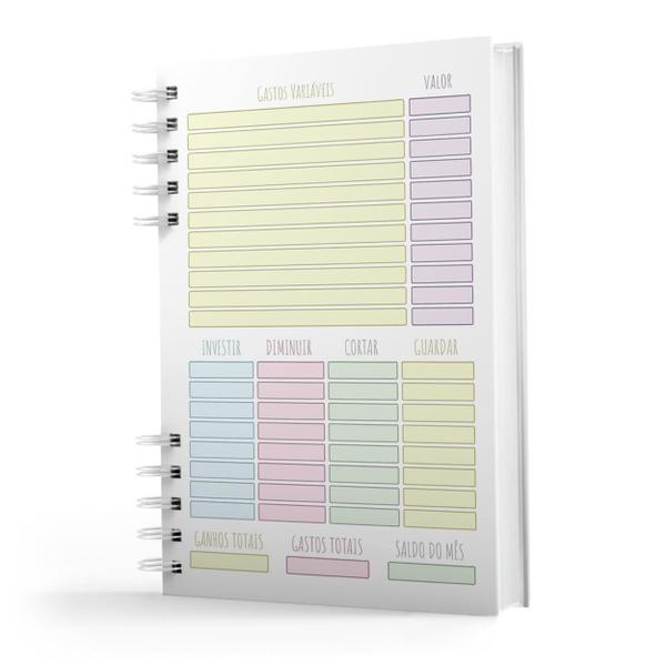 Imagem de Planner Semanal e Mensal 2024 My Planner Orange 15x21cm