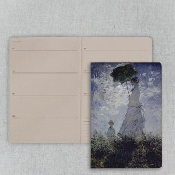 Imagem de Planner Semanal Folk Books Pontilhado 20x13,5 Monet 