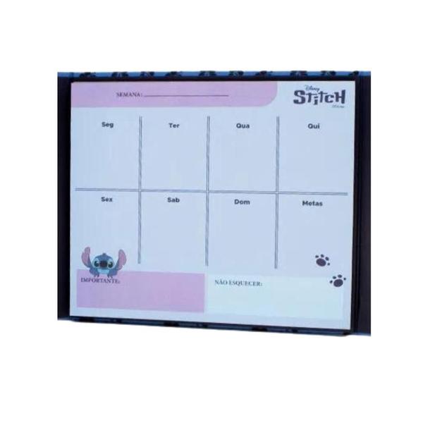 Imagem de Planner Stitch Hawai Disney - Zona Criativa 240 Folhas