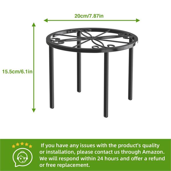 Imagem de Plant Stand Bussdis Heavy Duty Flower Vaso Stand 15,5 cm