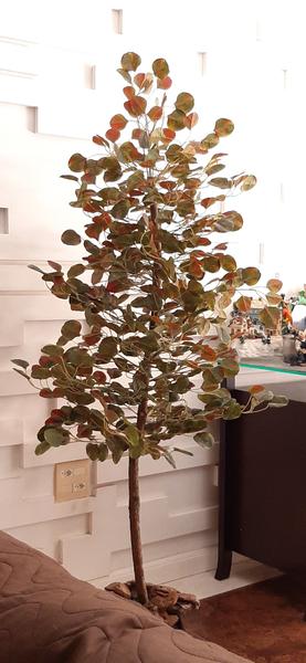 Imagem de Planta Artificial Árvore SCHEFFLERA BORDÔ com 1,60 metros de altura
