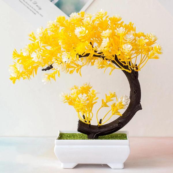 Imagem de Planta Artificial Bonsai - Estilo Crescente em Mil Camadas - Decoração para Casa