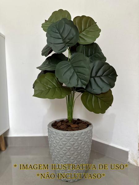 Imagem de Planta Artificial Caladium Bicolor Toque Real 18 Folhas Sala