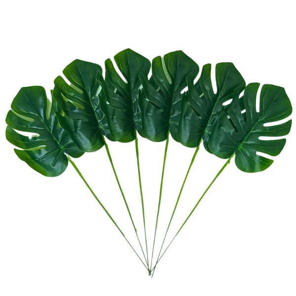 Planta Artificial Costela De Adão Kit Com 12 Unidades - Vai de Tech Imagem de Planta Artificial Costela De Adão Kit Com 12 Unidades
