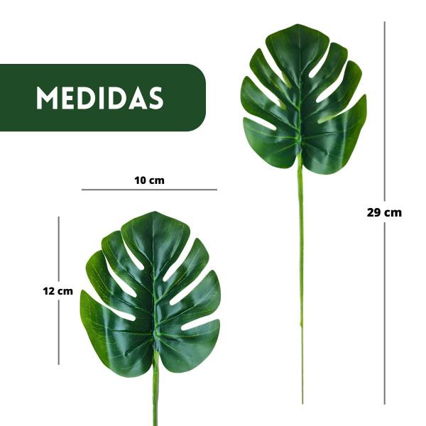 Planta Artificial Costela De Adão Kit Com 12 Unidades - Vai de Tech Imagem de Planta Artificial Costela De Adão Kit Com 12 Unidades