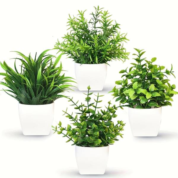 Imagem de Planta Artificial em Vaso Bonsai - Decoração para Mesa, Casa e Escritório